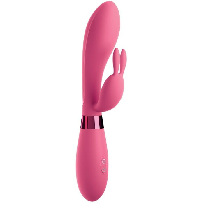 Omg - Selfie Silicone Vibrator Rabbit Pink
