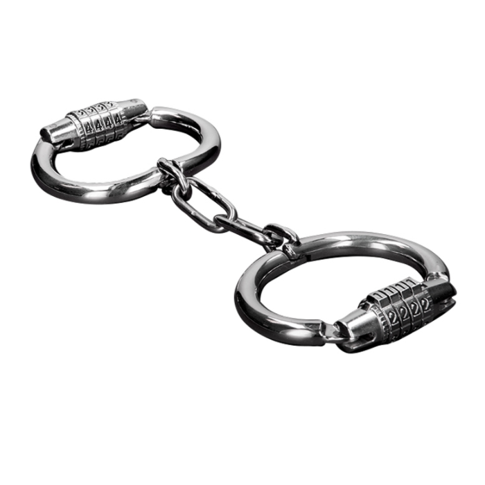 Metal Hard - Handcuffs With Combination Lock